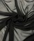 Black Matte Chiffon Fabric by the Yard, 58" Wide Lightweight Sheer Draping Fabric for Chuppah, Wedding Arch, Table Runner